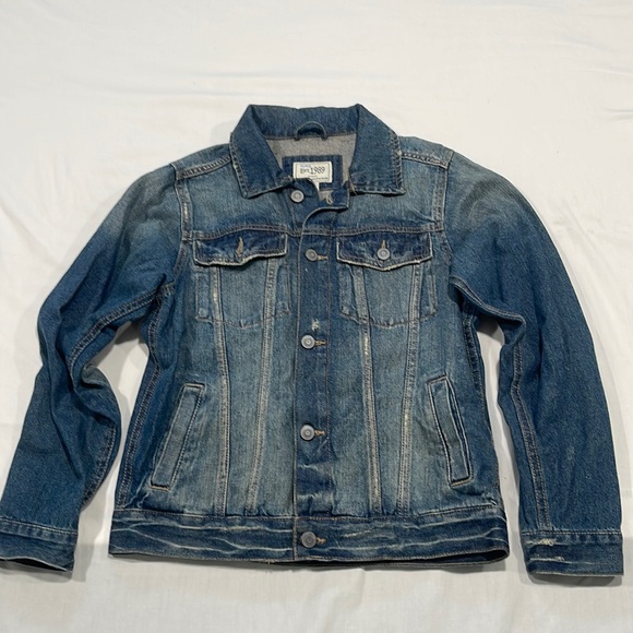 The Children's Place Other - Childrens Place Distressed Jean Jacket